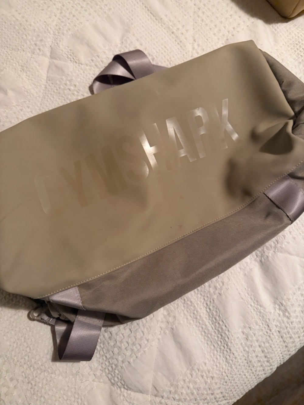 Gymshark Beige Duffel Bag - Picture 4 of 6